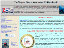 Tablet Screenshot of niagaradivers.com